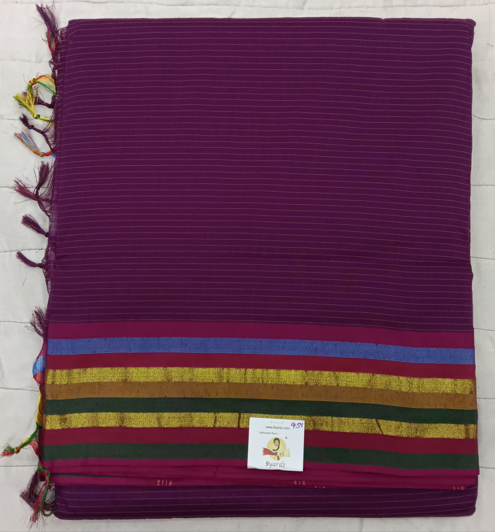 Kalyani Cotton lines 9.5 yards