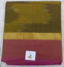 Load image into Gallery viewer, Ikat Cotton sarees 6Yardz