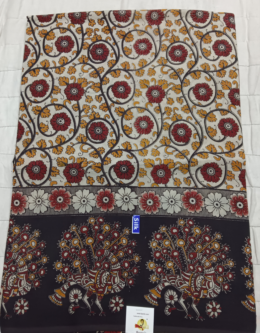 Kalamkari silk 6yardz
