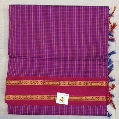 Kalyani Cotton checked 9.5 yards