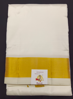 Pure silk Dhoti 8*4 muzham