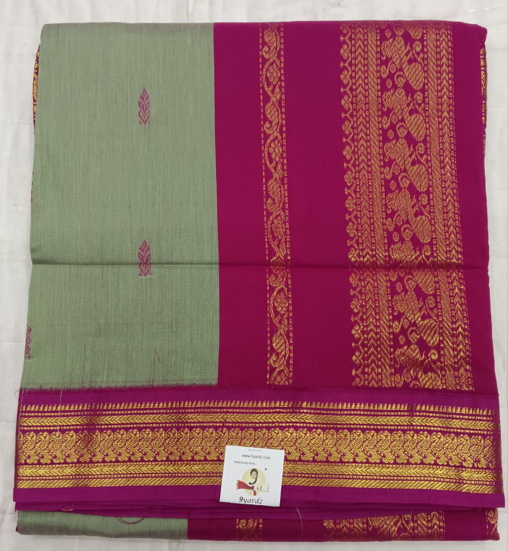 Kalyani Cotton Butta  9.5yards
