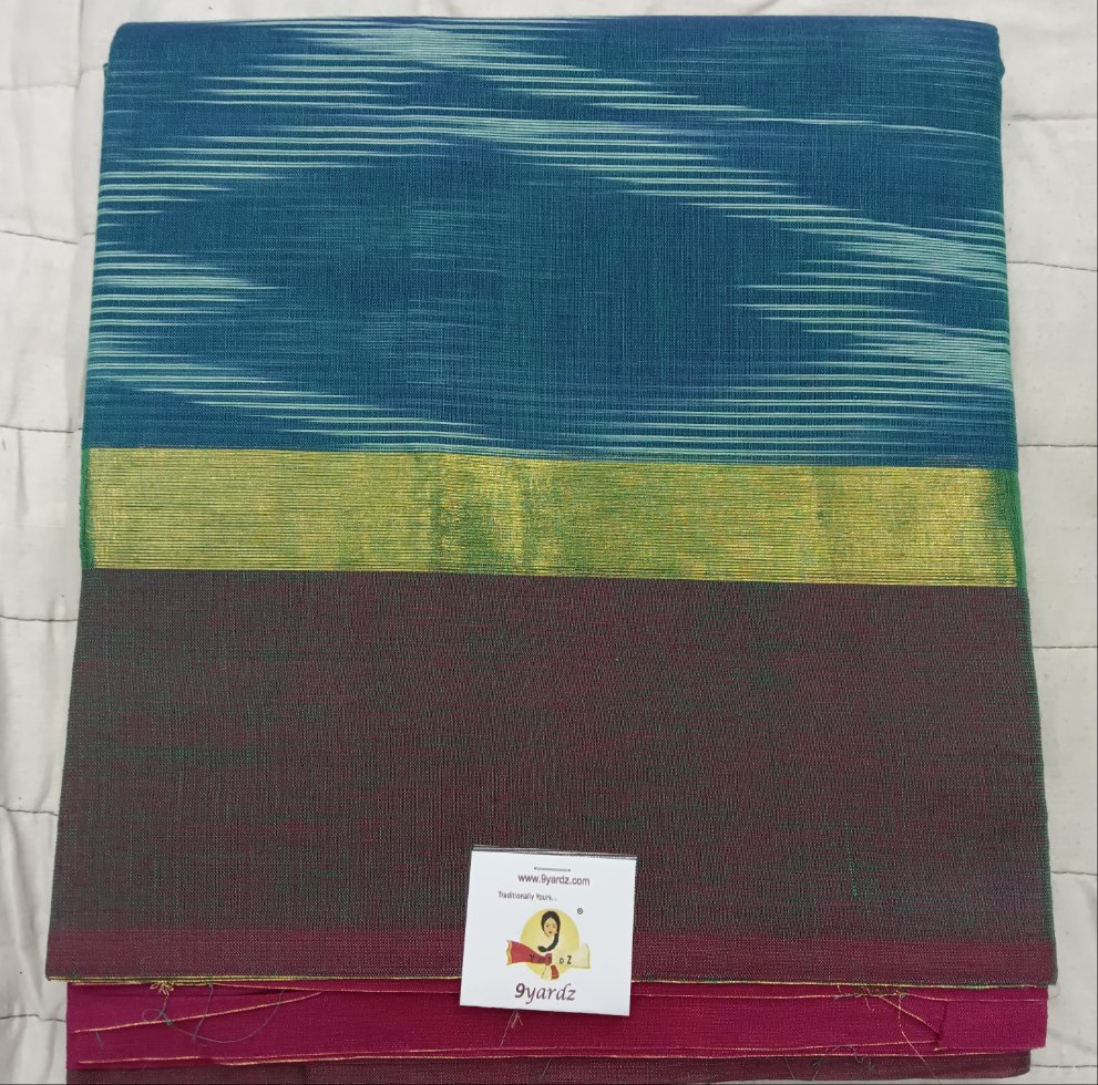 Ikat Cotton sarees 6Yardz