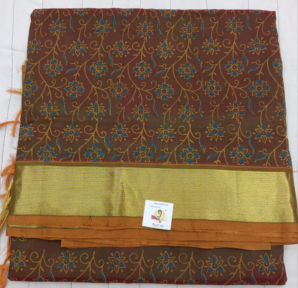 Pure silk cotton - Printed 10yards madisar