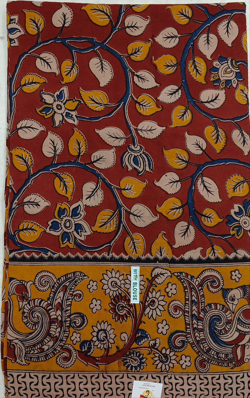 Kalamkari cotton 6yardz