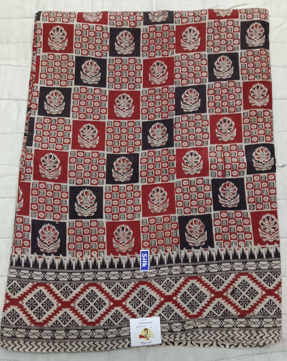 Kalamkari silk 6yardz
