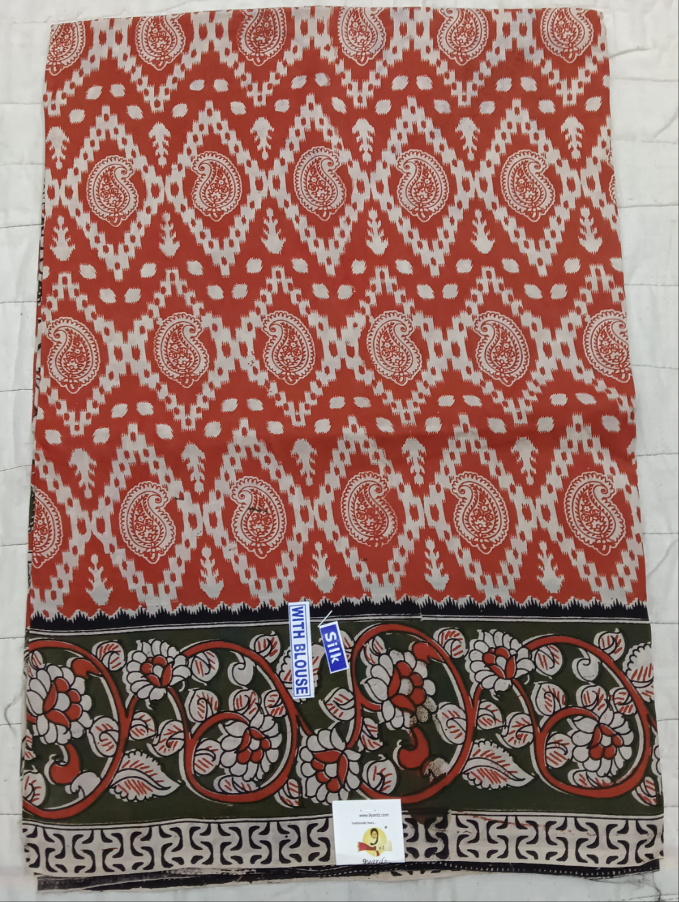 Kalamkari silk 6yardz