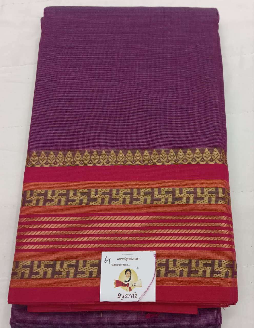 Chettinadu cotton 6 yardz