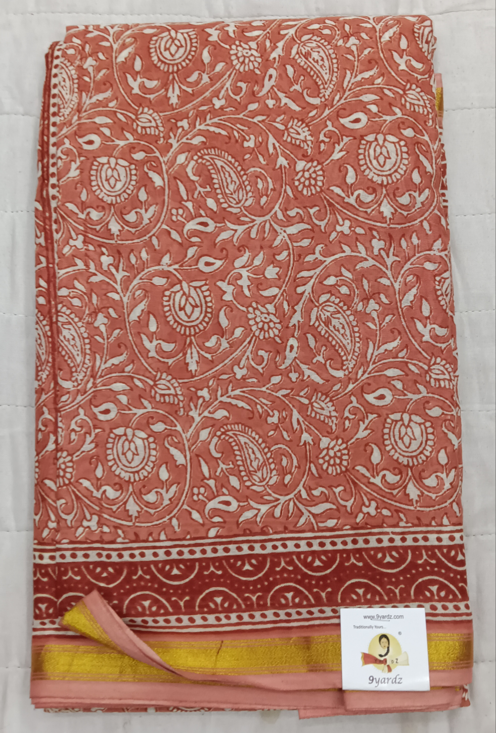 Chanderi cotton 6 yards