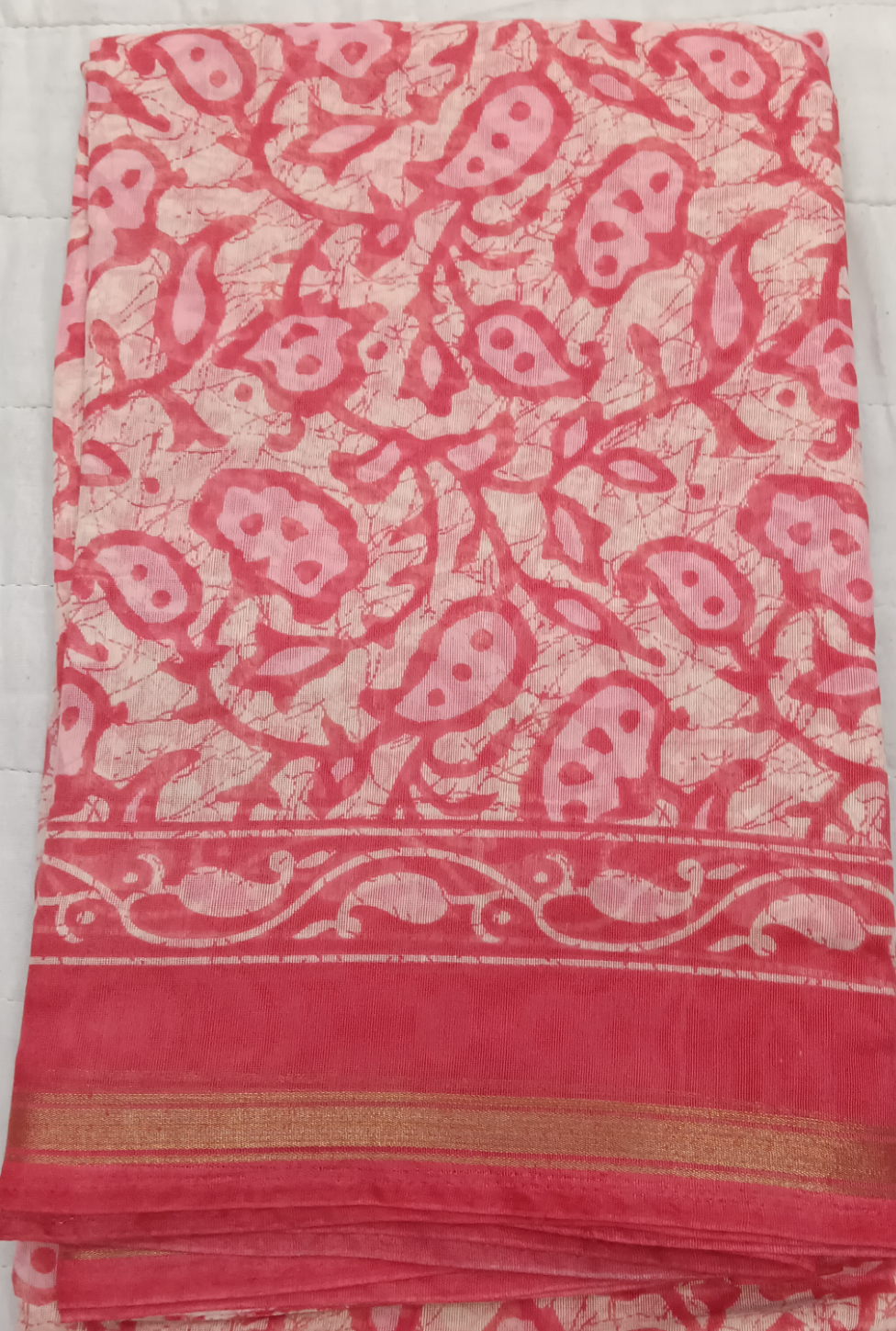 Fancy kora Cotton weightless sarees