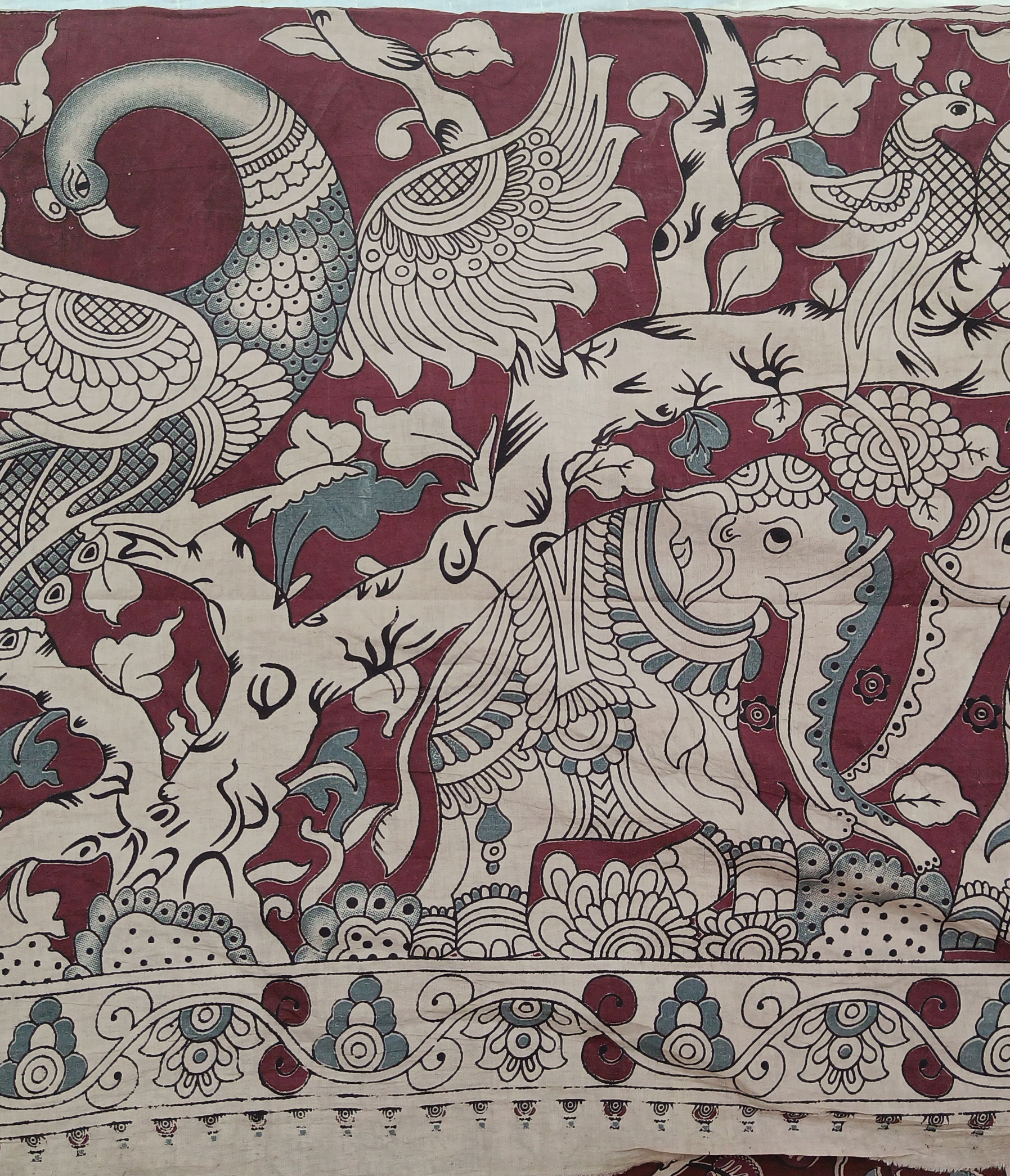 Kalamkari cotton 6yardz