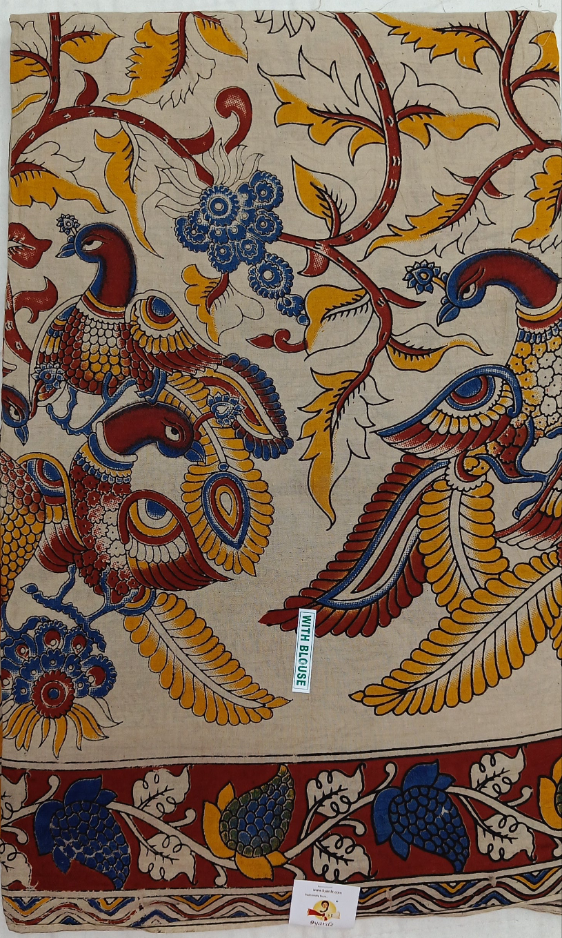 Kalamkari cotton 6yardz