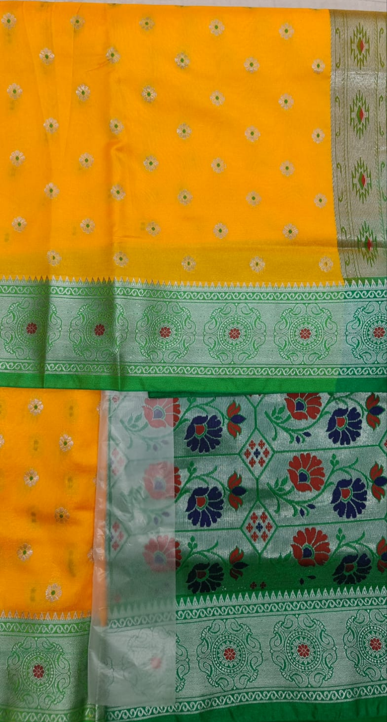 Paithani Art Silk Madisar