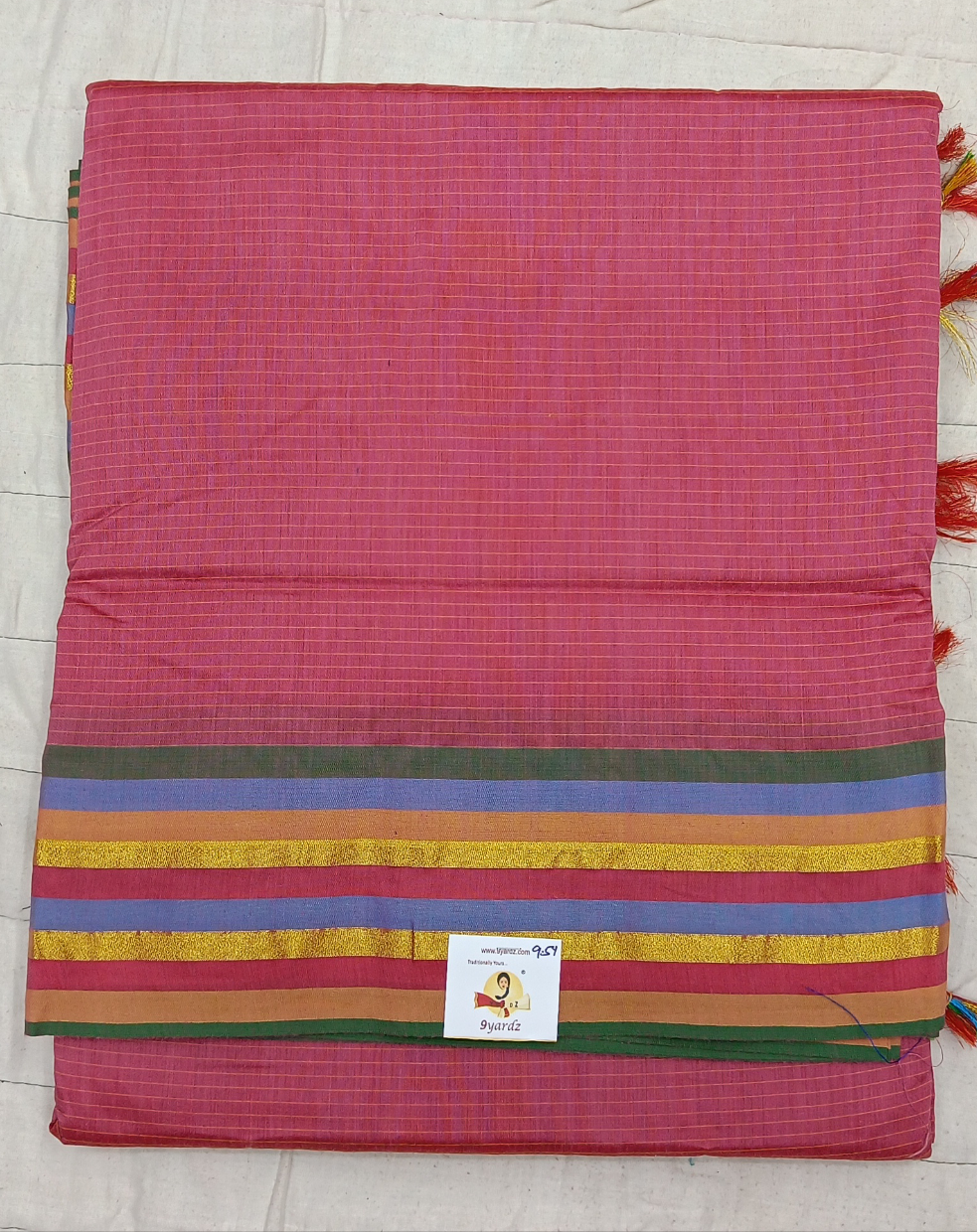 Kalyani Cotton lines 9.5 yards