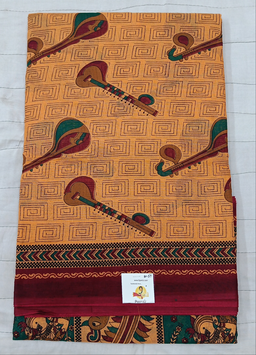 Erode cotton 10.5 yards madisar