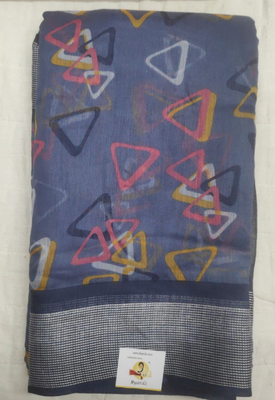 Fancy Semi Linen weightless sarees