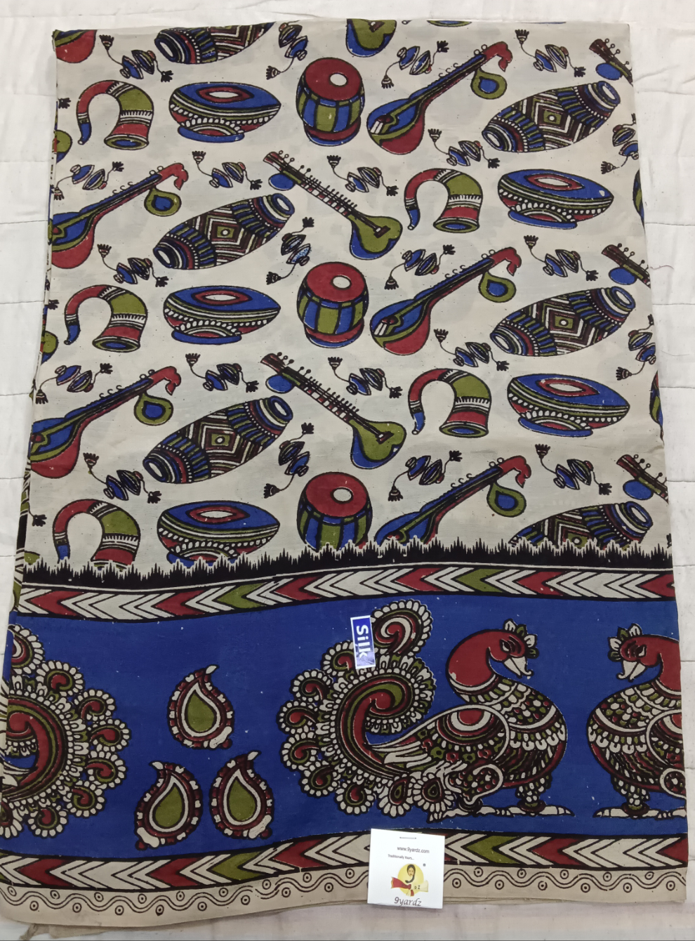 Kalamkari silk 6yardz