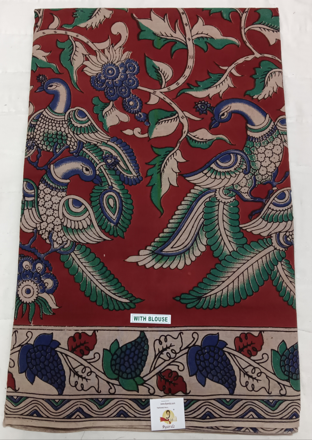 Kalamkari cotton 6yardz