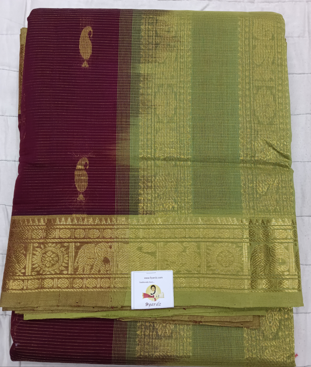 Mercirised /Semi Gadwal Cotton vairaoosi madisar