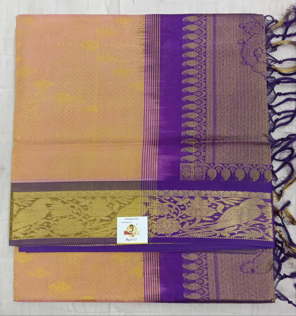 Rich Pallu Silk Cotton 6yardz