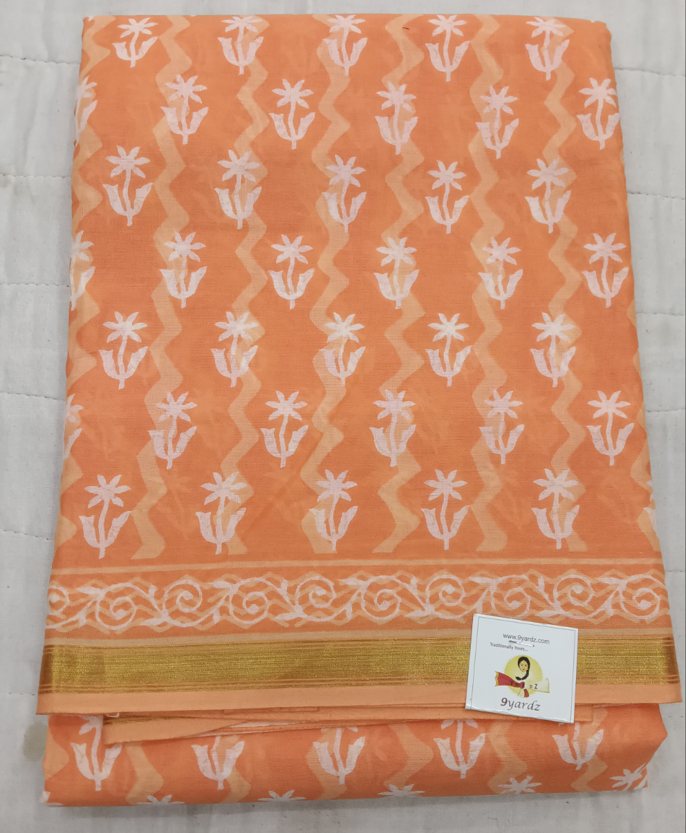 Chanderi cotton 6 yards