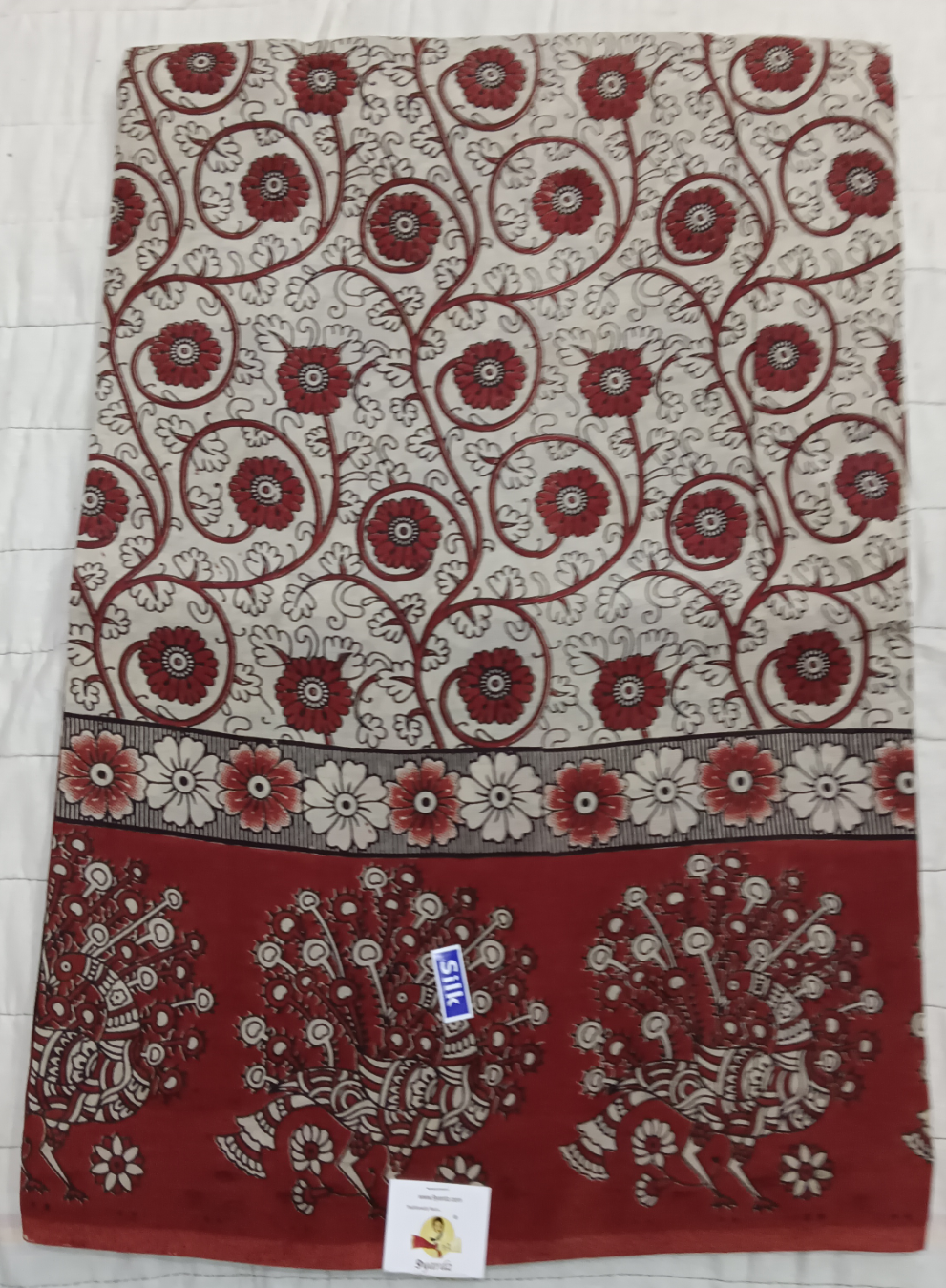 Kalamkari silk 6yardz