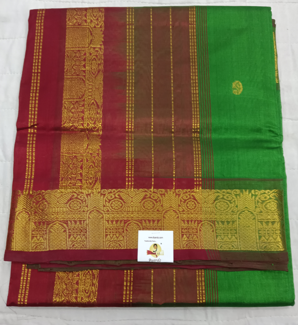 Pure silk cotton with butta