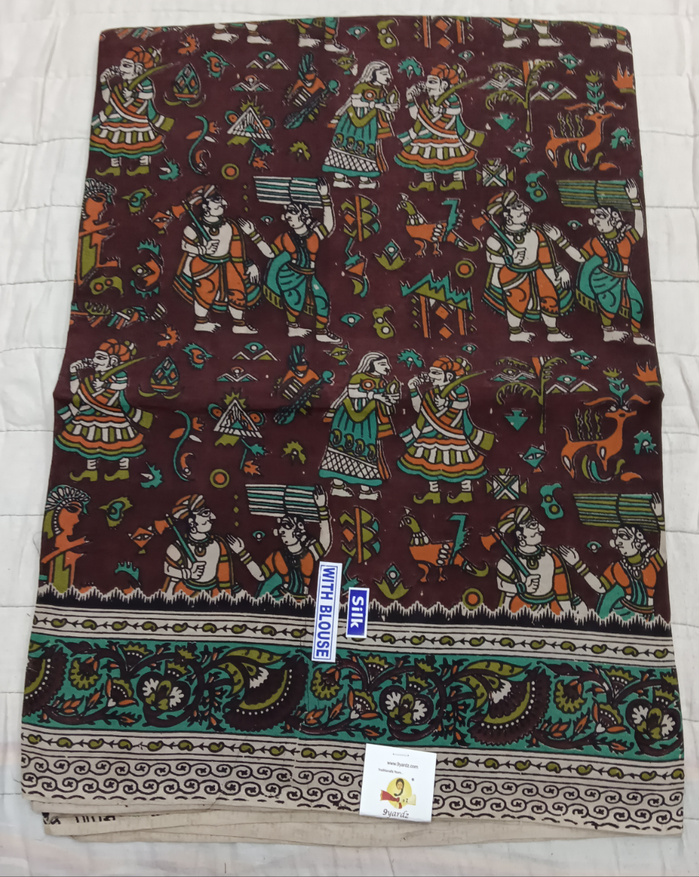 Kalamkari silk 6yardz