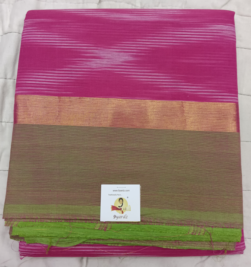 Ikat Cotton sarees 6Yardz