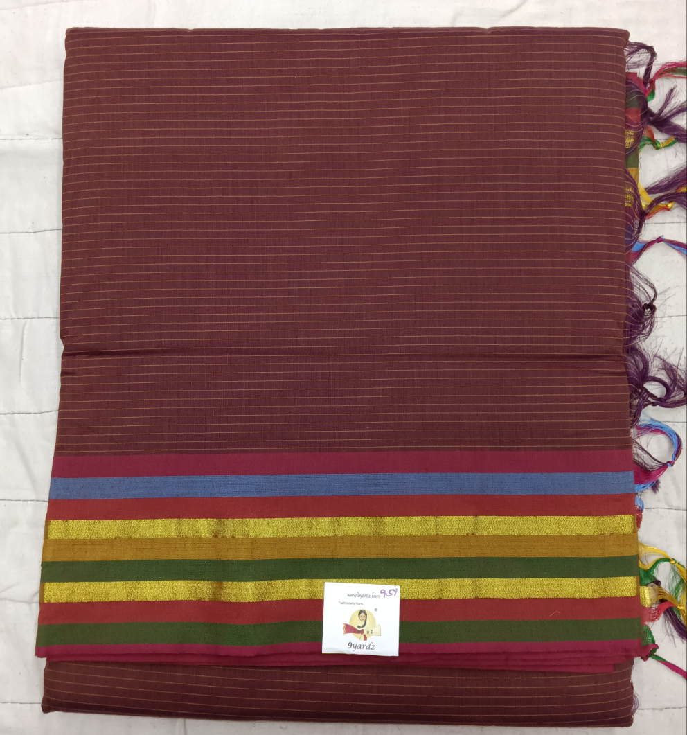 Kalyani Cotton lines 9.5 yards