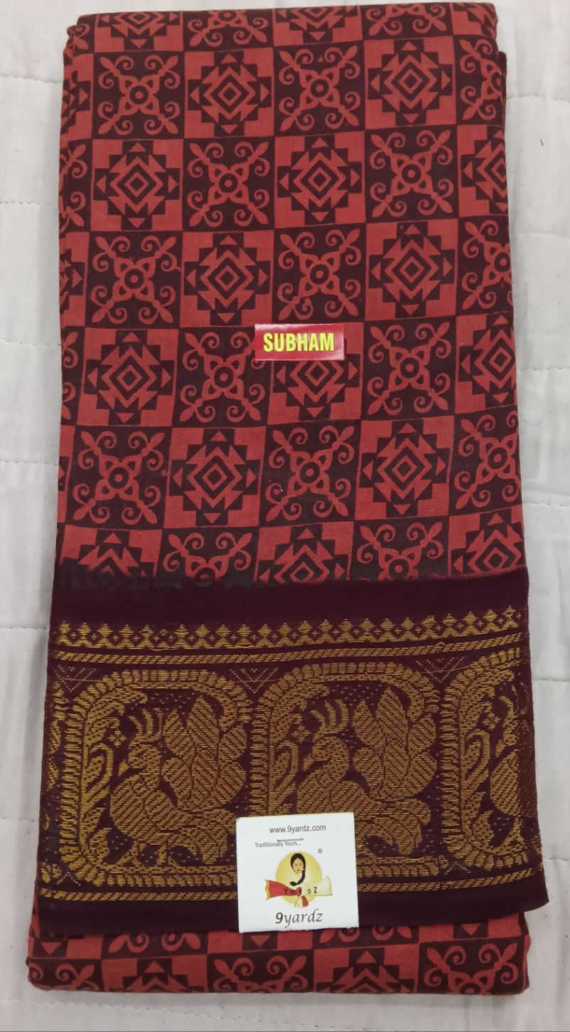 Sungudi cotton 6 yards