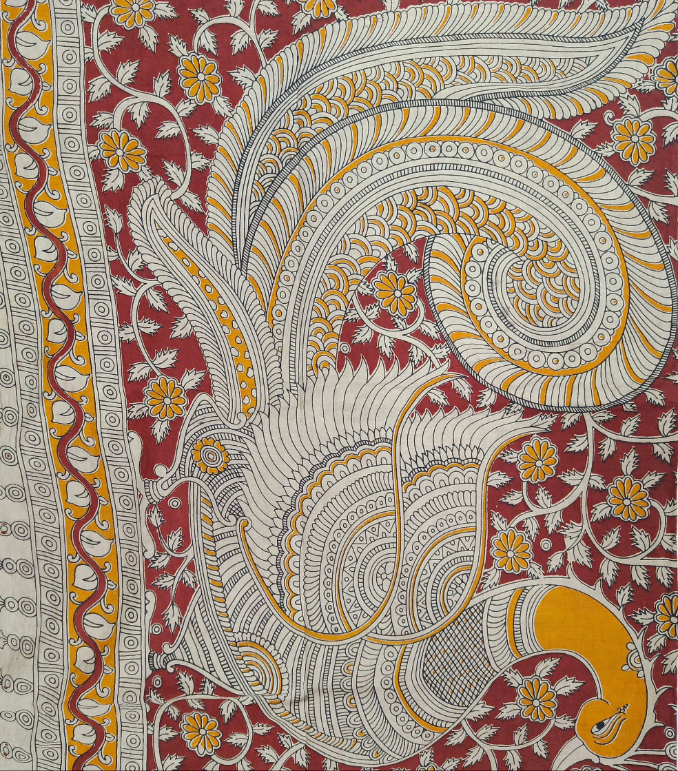 Kalamkari cotton 6yardz