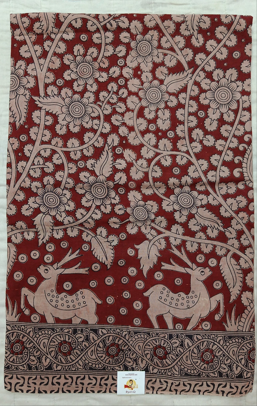Kalamkari cotton 6yardz