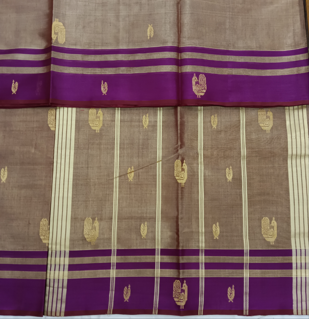 Devendra 10yards Body  Embossed