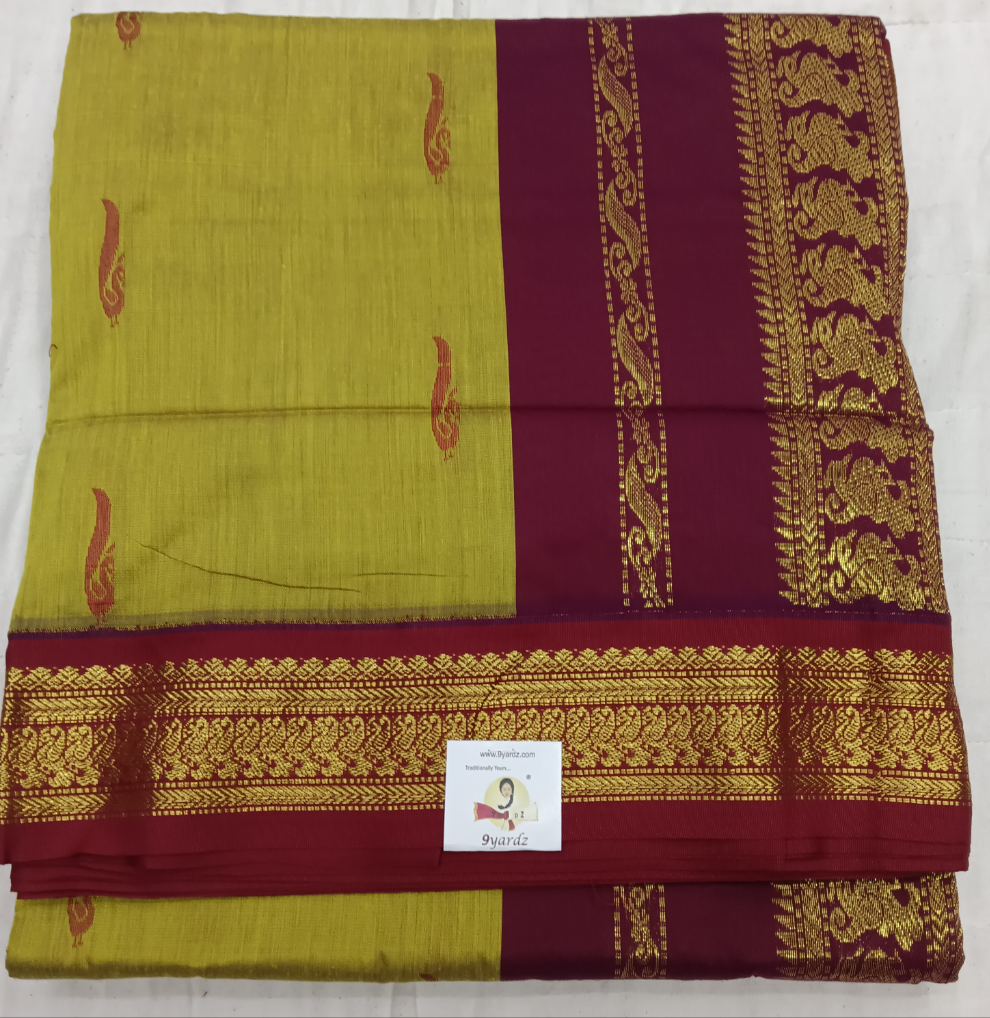 Kalyani Cotton Butta  9.5yards