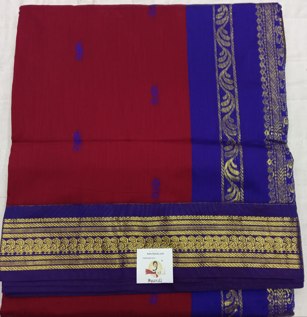 Kalyani Cotton Butta  9.5yards