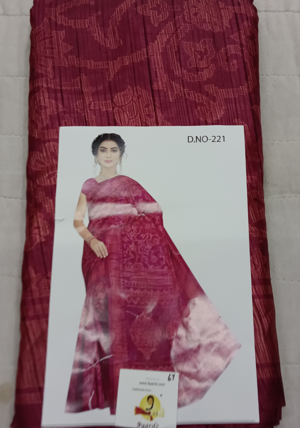 Fancy Grape weightless sarees