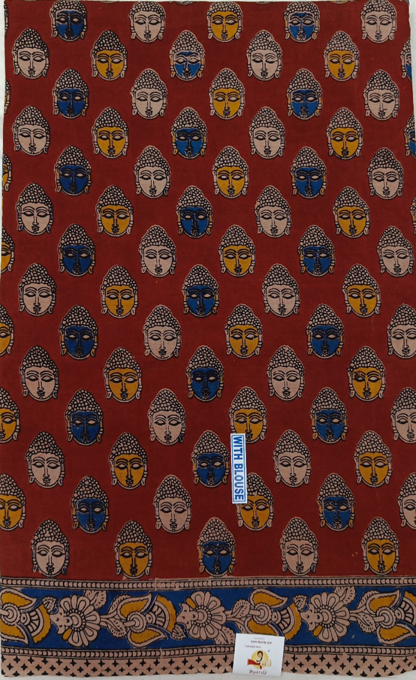 Kalamkari cotton 6yardz
