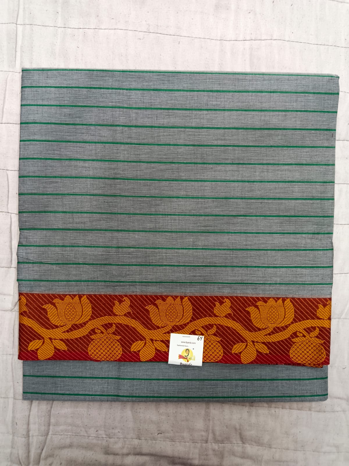 Chettinadu cotton 6 yardz