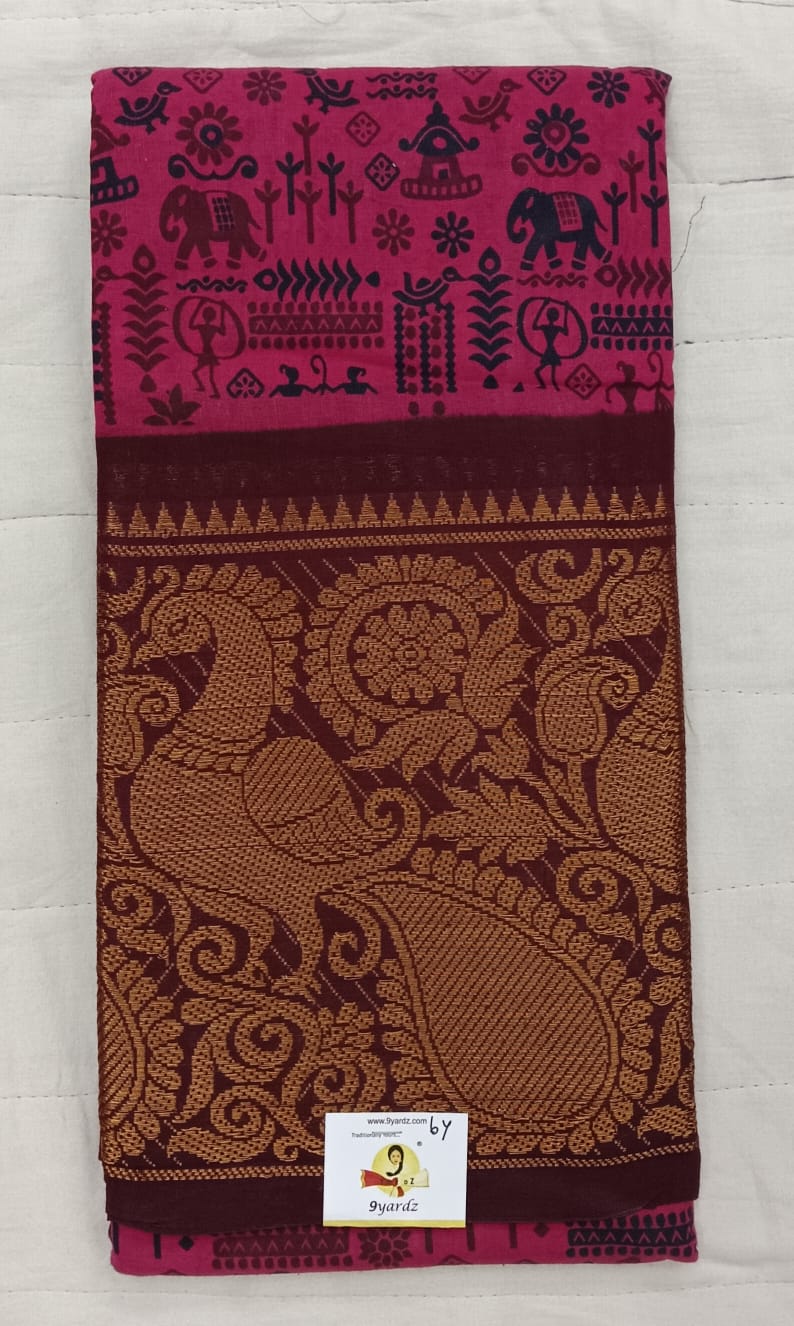 Sungudi cotton 6 yards