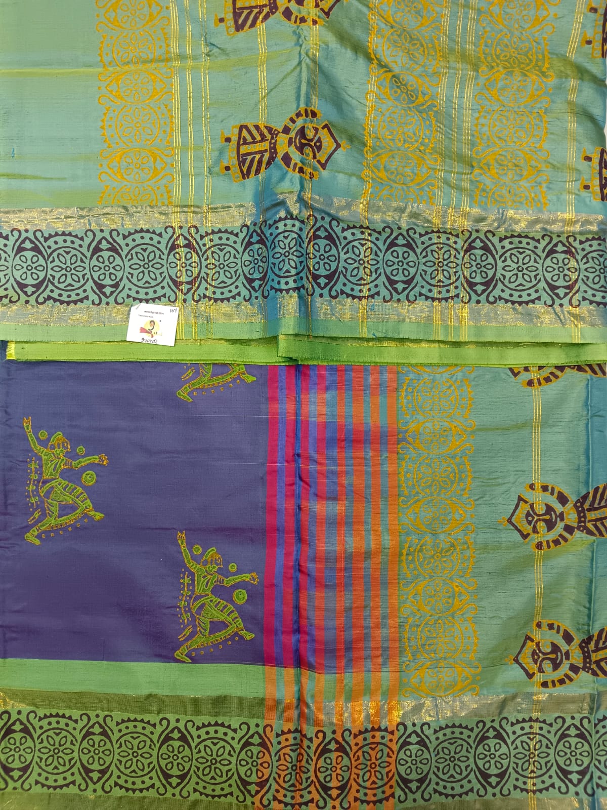 Chinallampattu printed madisar 10yardz
