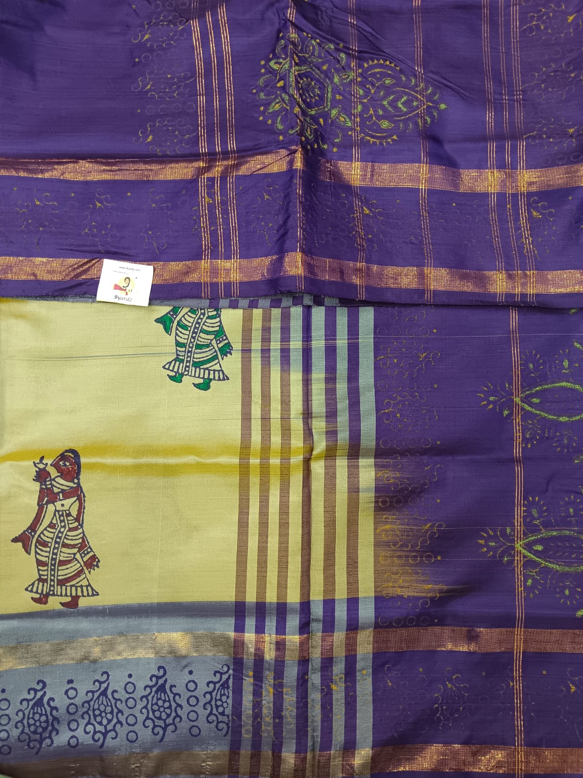 Chinallampattu printed madisar 10yardz