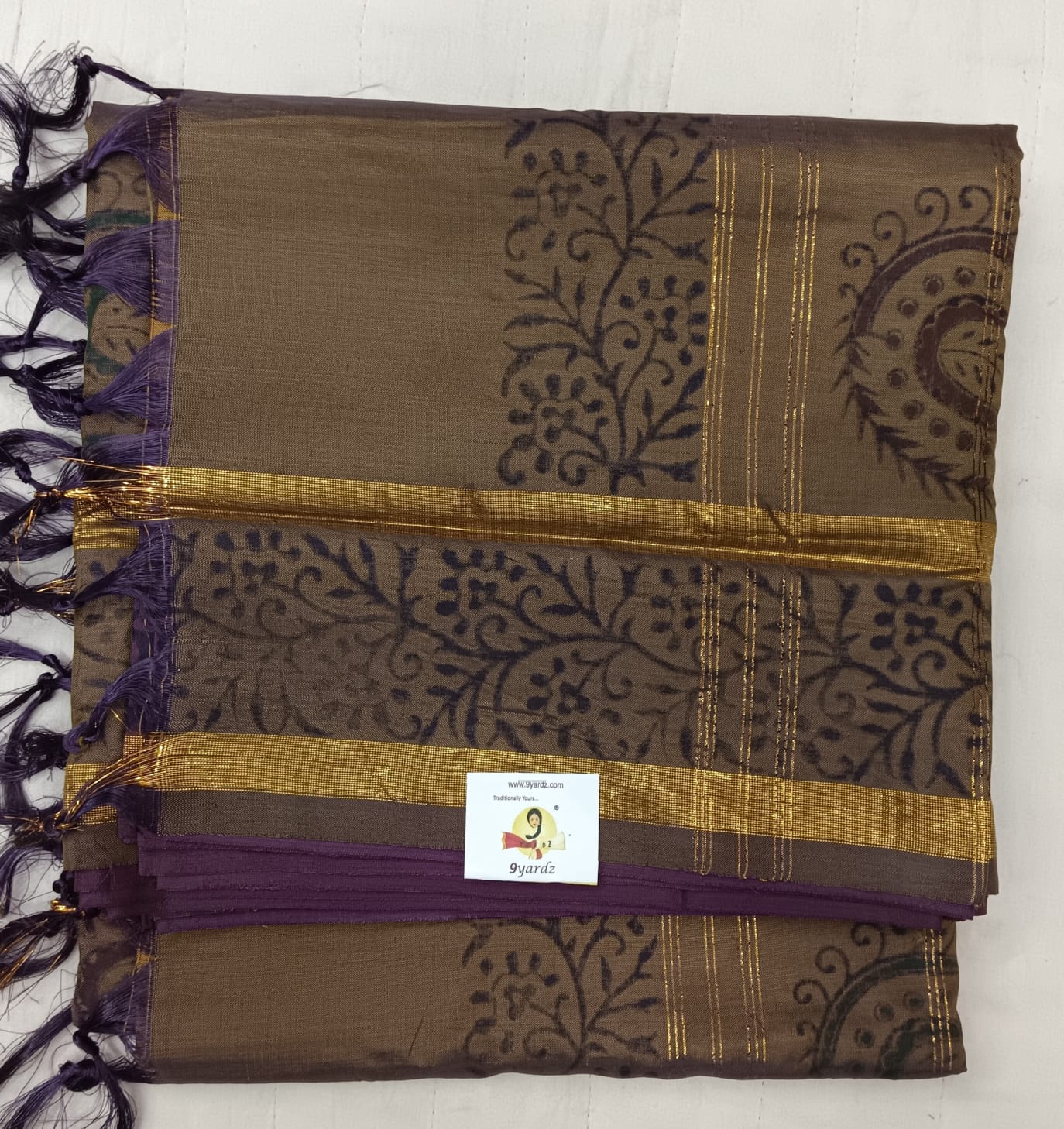 Chinallampattu printed madisar 10yardz