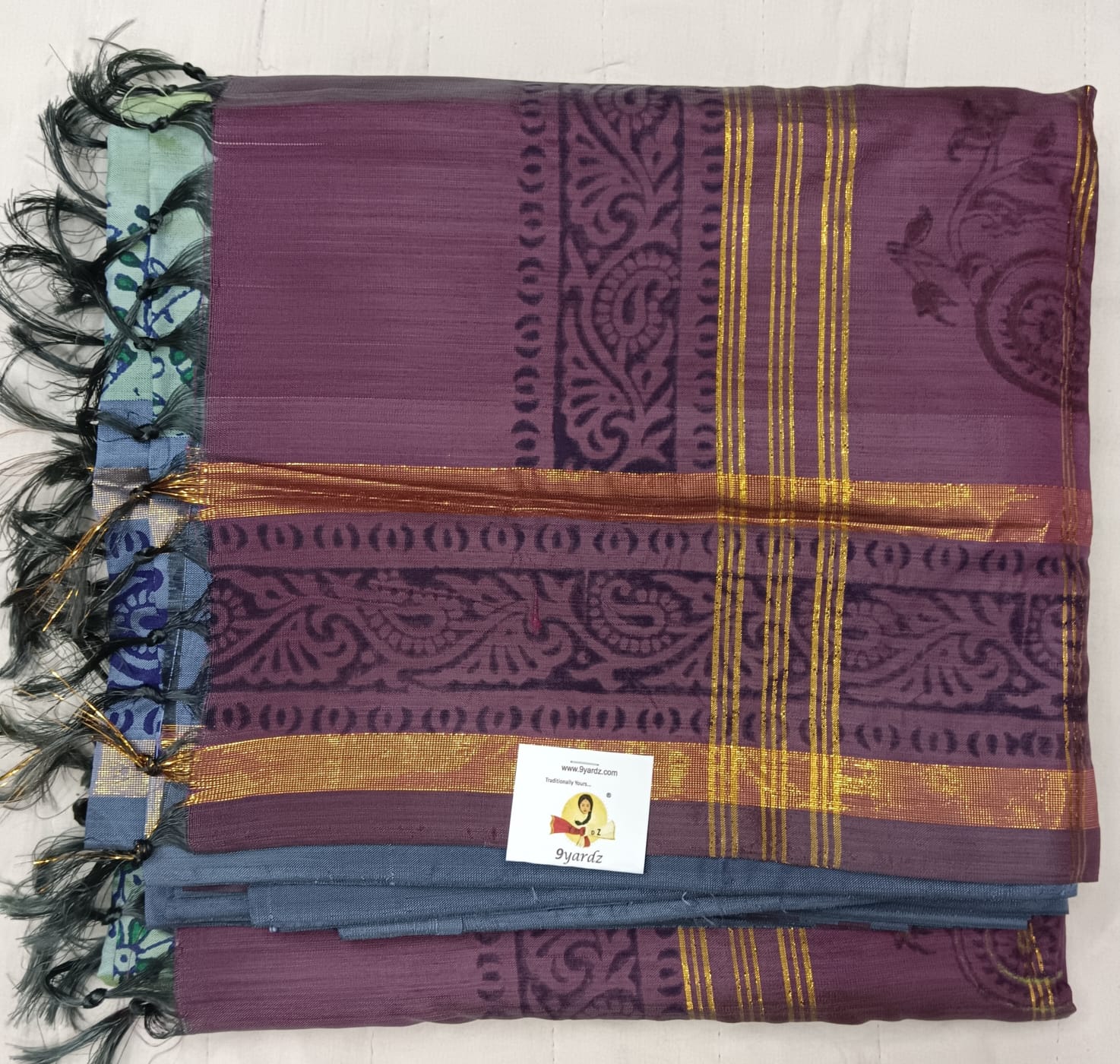Chinallampattu printed madisar 10yardz