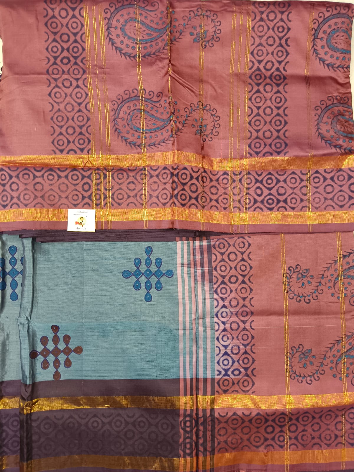 Chinallampattu printed madisar 10yardz