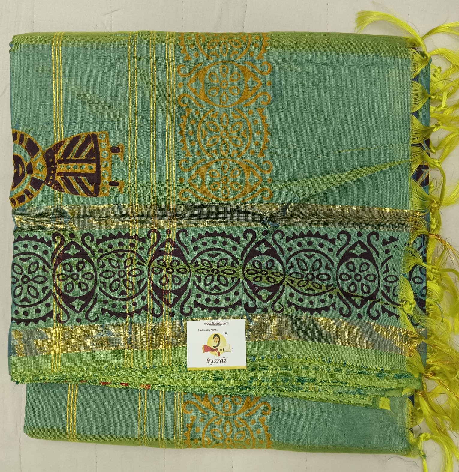 Chinallampattu printed madisar 10yardz