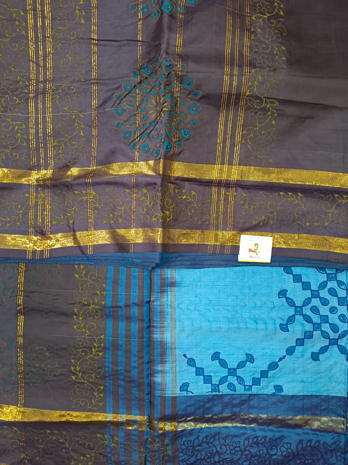 Chinallampattu printed madisar 10yardz