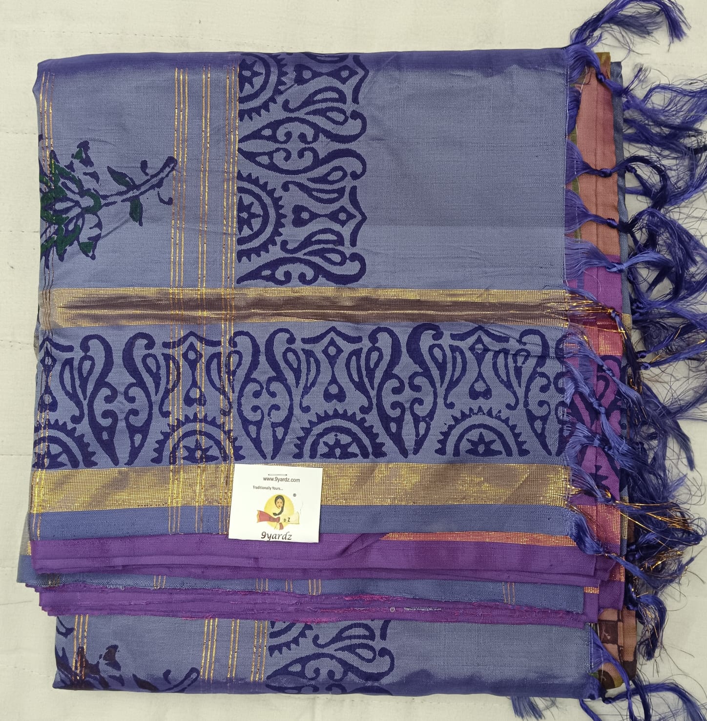 Chinallampattu printed madisar 10yardz