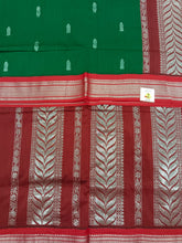 Load image into Gallery viewer, Kalyani cotton Silver zari 6yardz