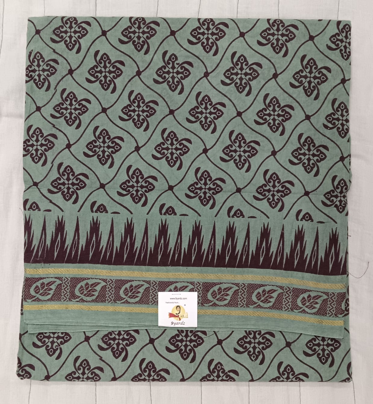 Sungudi cotton 6 yards